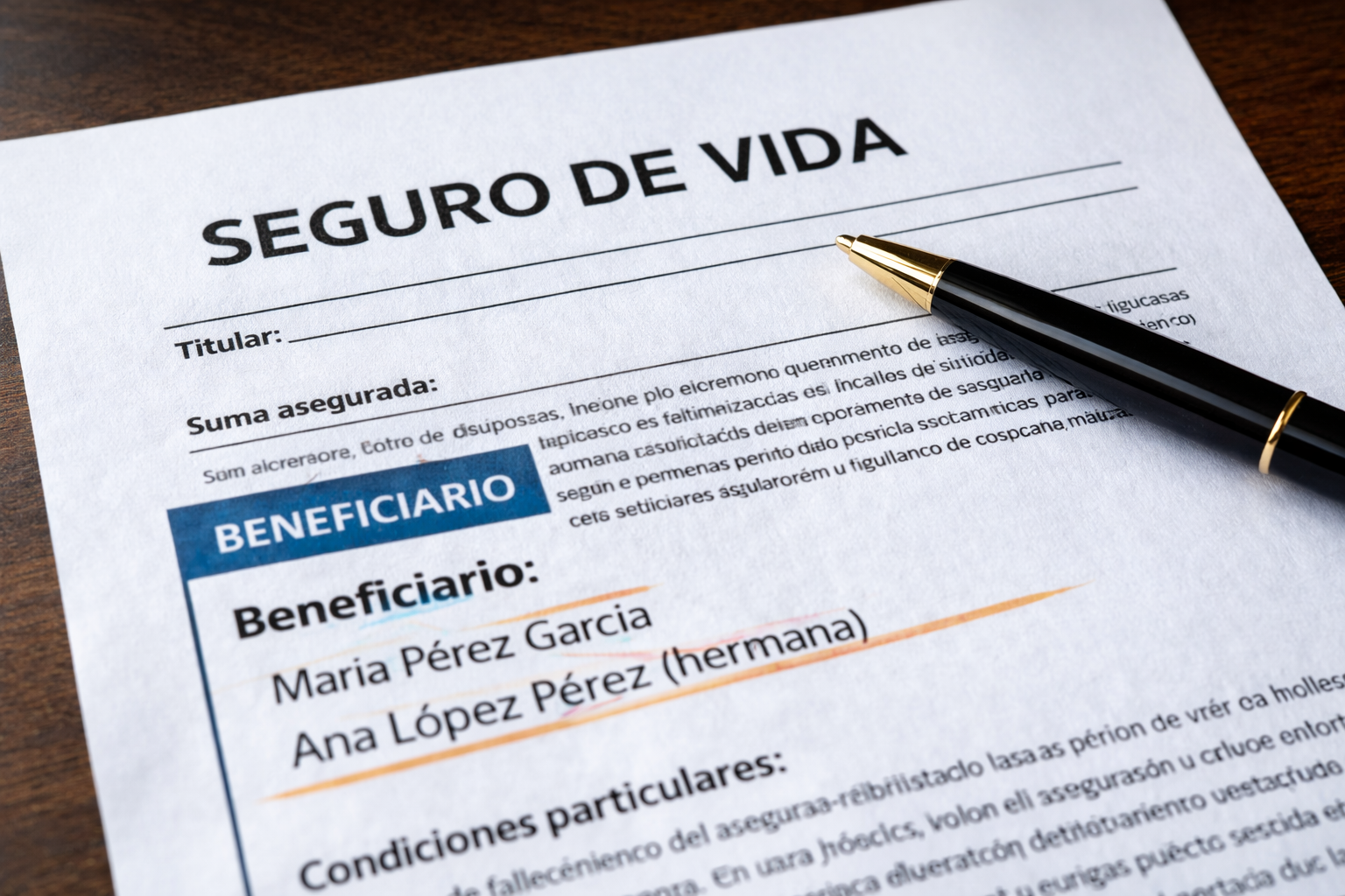 Quién es el beneficiario de un seguro de vida
